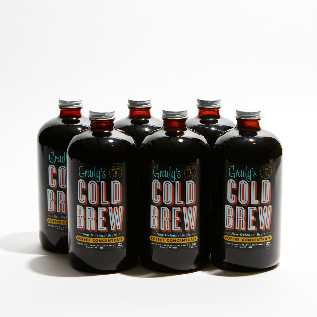 Grady's Iced Coffee, Cold Brew Kit - 12 bags [1.5 lbs (24 oz)]